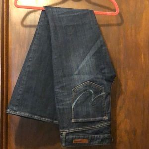 Express boot cut jeans